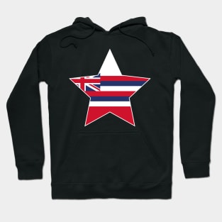 Hawaii State Flag Star Hoodie